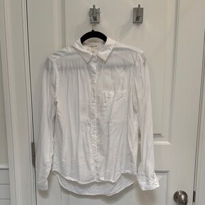 Classic White Button Down Shirt